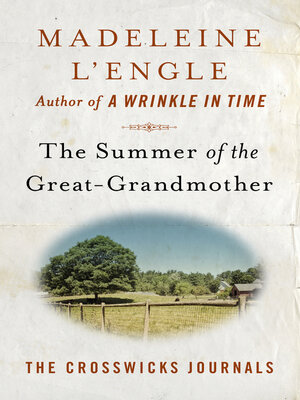 cover image of The Summer of the Great-Grandmother